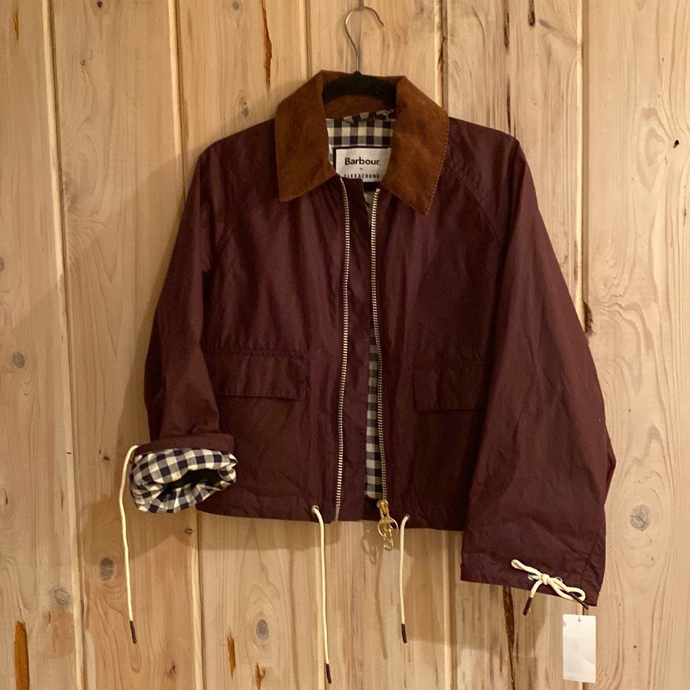 Barbour cropped jacket